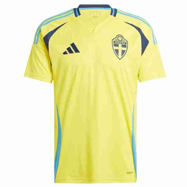 Tailandia Camiseta Suecia 1ª 2024 Tailandia Camiseta Primera Suecia 2024