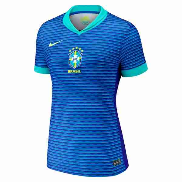 Camiseta Brasil 2ª Mujer 2024 Tailandia Camiseta Segunda Brasil Mujer 2024