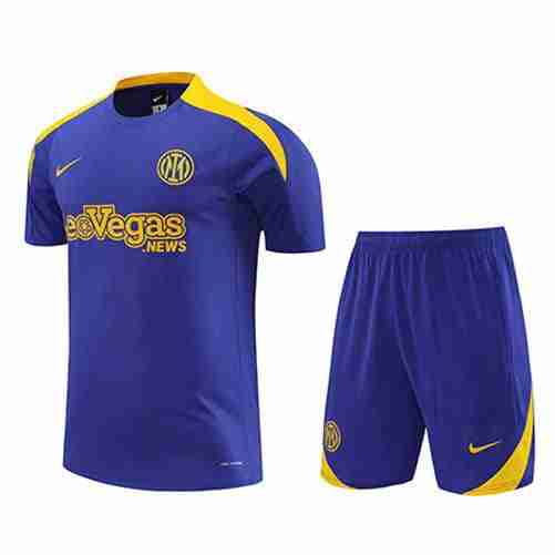 Tailandia Conjunto Camiseta Entrenamiento Inter Milan 2024 2025 Purpura Tailandia Conjunto Camiseta Entrenamiento Inter Milan 2024 2025 Purpura