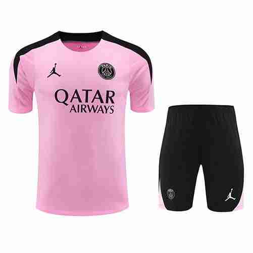 Tailandia Conjunto Camiseta Entrenamiento Paris Saint Germain 2024 2025 Rosa Negro Tailandia Conjunto Camiseta Entrenamiento Paris Saint Germain 2024 2025 Rosa Negro