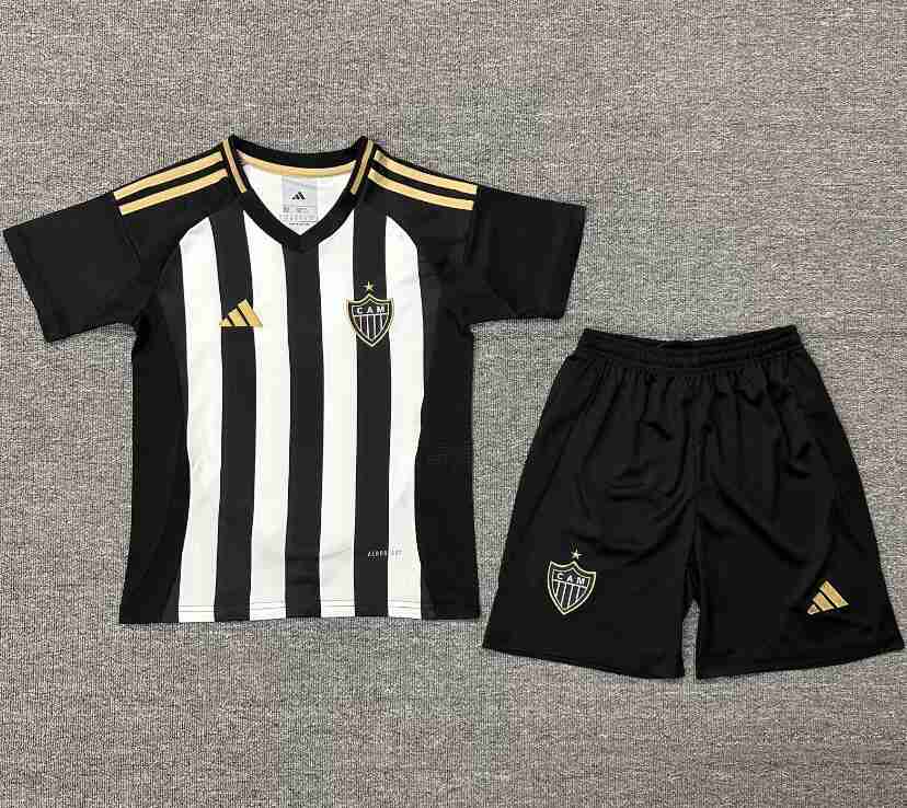 Camiseta Atlético Mineiro Conjunto Niños Primera 2025 2026 Camiseta Atletico Mineiro Conjunto Ninos Primera 2025 2026