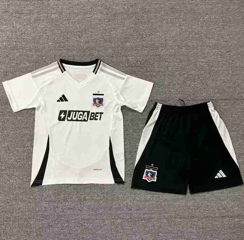 Camiseta Colo Colo Conjunto Niños Primera 2025 2026 Camiseta Colo Colo Conjunto Ninos Primera 2025 2026