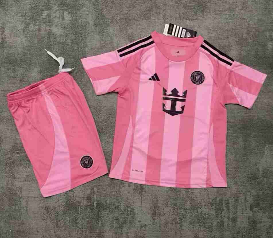 Camiseta Inter Miami Conjunto Niños Primera 2025 2026 Camiseta Inter Miami Conjunto Ninos Primera 2025 2026