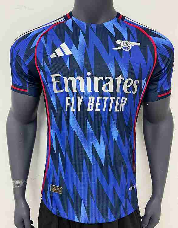 Camiseta Segunda Arsenal 2025 2026 – Versión Jugador Camiseta Segunda Arsenal 2025 2026 – Version Jugador