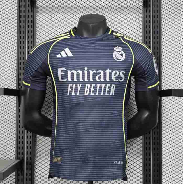 Camiseta Segunda Real Madrid 2025 2026 – Versión Jugador Camiseta Segunda Real Madrid 2025 2026 – Version Jugador