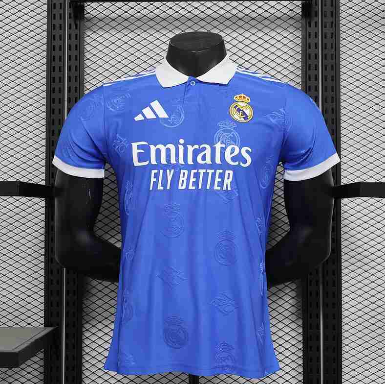 Tailandia Camiseta Especial Real Madrid 2025 2026 Azul Tailandia Camiseta Especial Real Madrid 2025 2026 Azul