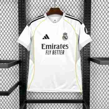 Tailandia Camiseta Primera Real Madrid 2025 2026