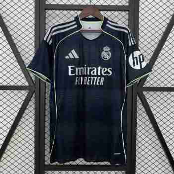 Tailandia Camiseta Segunda Real Madrid 2025 2026