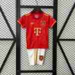 Camiseta Bayern Munich 125th Anniversary Conjunto Niños 2025 2026