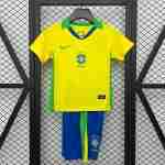 Camiseta Brasil Conjunto Niños Primera 2025 2026