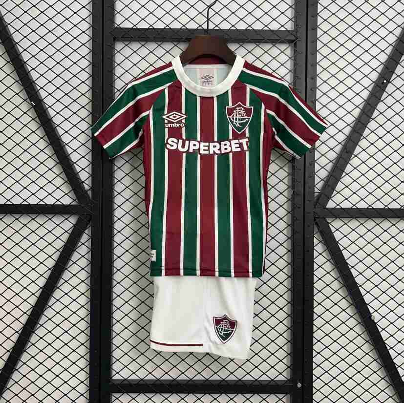 Camiseta Fluminense Conjunto Niños Primera Equipacion 2025 2026 Camiseta Fluminense Conjunto Ninos Primera Equipacion 2025 2026