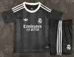 Camiseta Real Madrid Conjunto Niños Portero 2025 2026 Negro