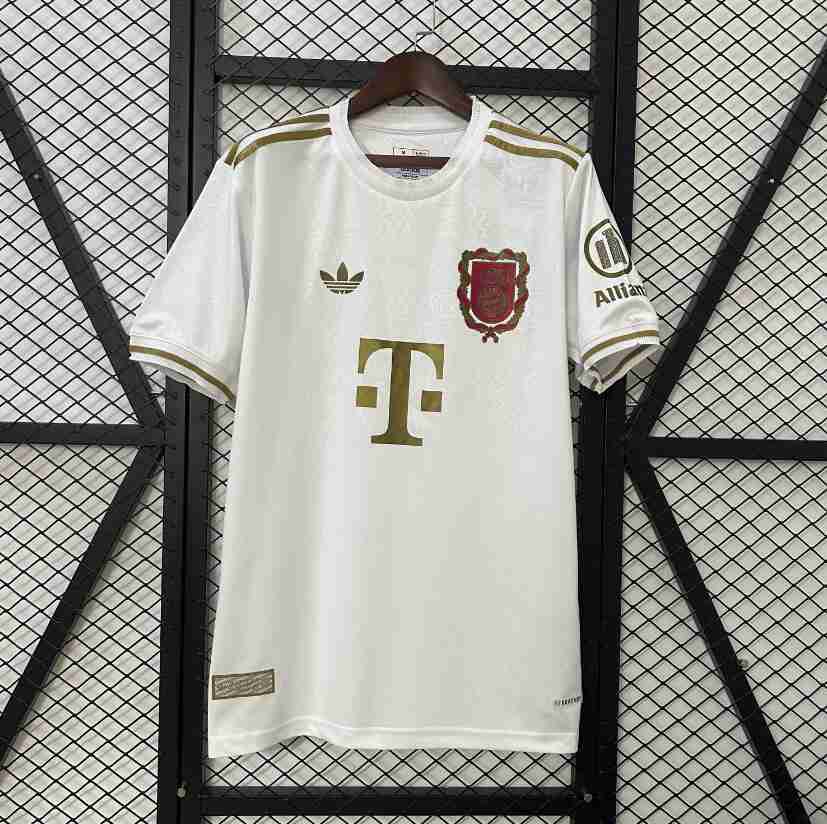 Tailandia Camiseta Bayern Munich 125th Anniversary 2025 2026 Blanco Tailandia Camiseta Bayern Munich 125th Anniversary 2025 2026 Blanco
