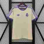 Tailandia Camiseta Especial Real Madrid 2025 2026 Blanco Purpura