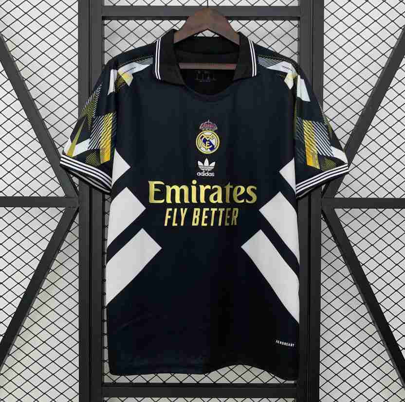 Tailandia Camiseta Especial Real Madrid 2025 2026 Negro Tailandia Camiseta Especial Real Madrid 2025 2026 Negro