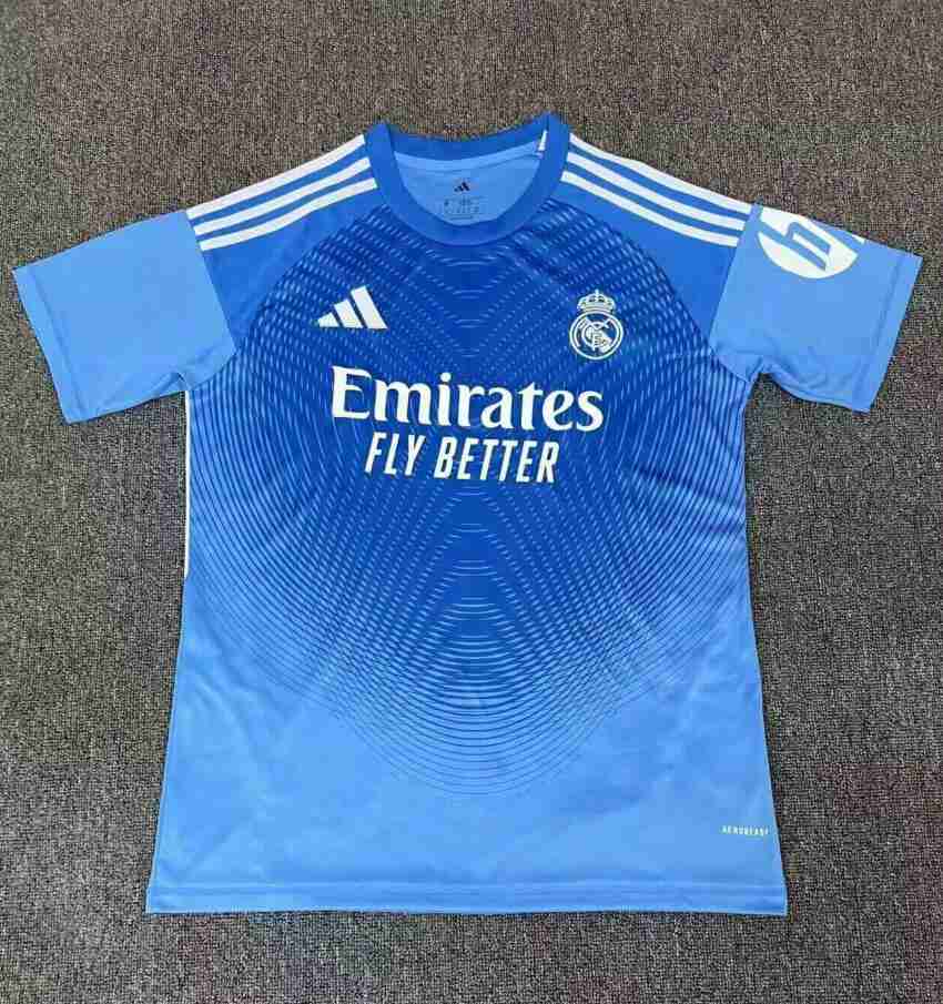 Tailandia Camiseta Portero Real Madrid 2025 2026 Azul Tailandia Camiseta Portero Real Madrid 2025 2026 Azul