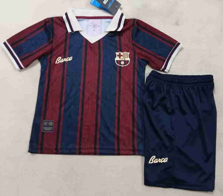 Camiseta FC Barcelona 125th Anniversary Conjunto Niños 2025 2026 Camiseta FC Barcelona 125th Anniversary Conjunto Ninos 2025 2026
