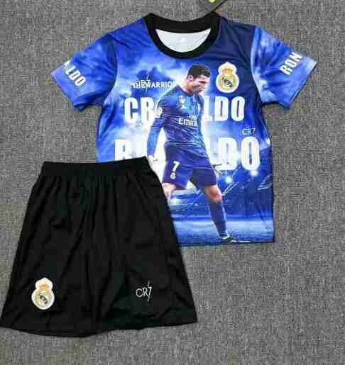 Camiseta Real Madrid CR7 Conjunto Niños Especial 2025 2026