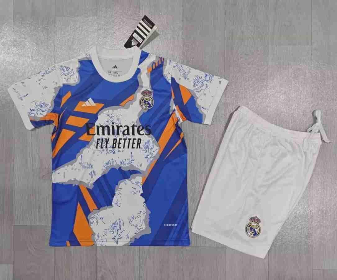 Camiseta Real Madrid Conjunto Niños Especial 2025 2026 Camiseta Real Madrid Conjunto Ninos Especial 2025 2026