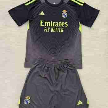 Camiseta Real Madrid Conjunto Niños Portero 2025 2026