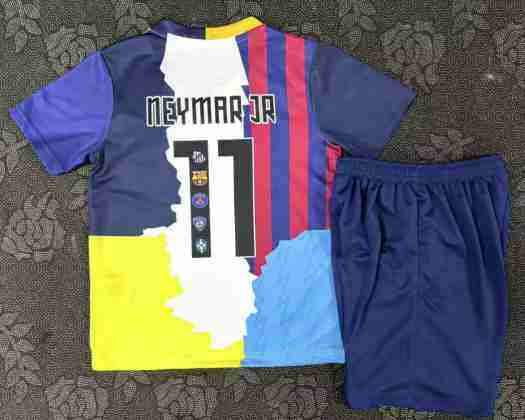 Camiseta Santos Neymar Conjunto Niños Especial 2025 2026_1 Camiseta Santos Neymar Conjunto Ninos Especial 2025 2026 1