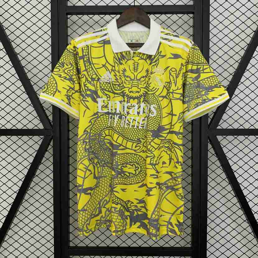 Tailandia Camiseta Especial Real Madrid 2025 2026 Amarillo Tailandia Camiseta Especial Real Madrid 2025 2026 Amarillo