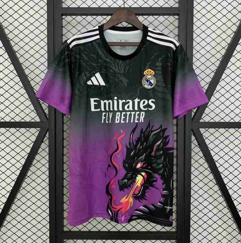 Tailandia Camiseta Especial Real Madrid 2025 2026 Purpura Tailandia Camiseta Especial Real Madrid 2025 2026 Purpura
