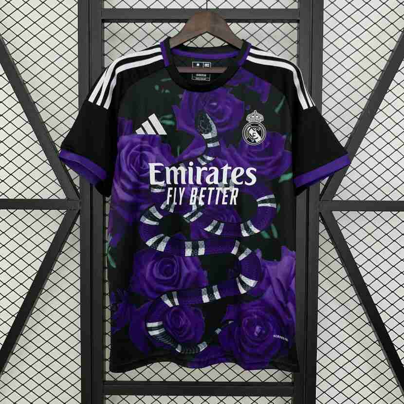 Tailandia Camiseta Especial Real Madrid 2025 26 Purpura Tailandia Camiseta Especial Real Madrid 2025 26 Purpura