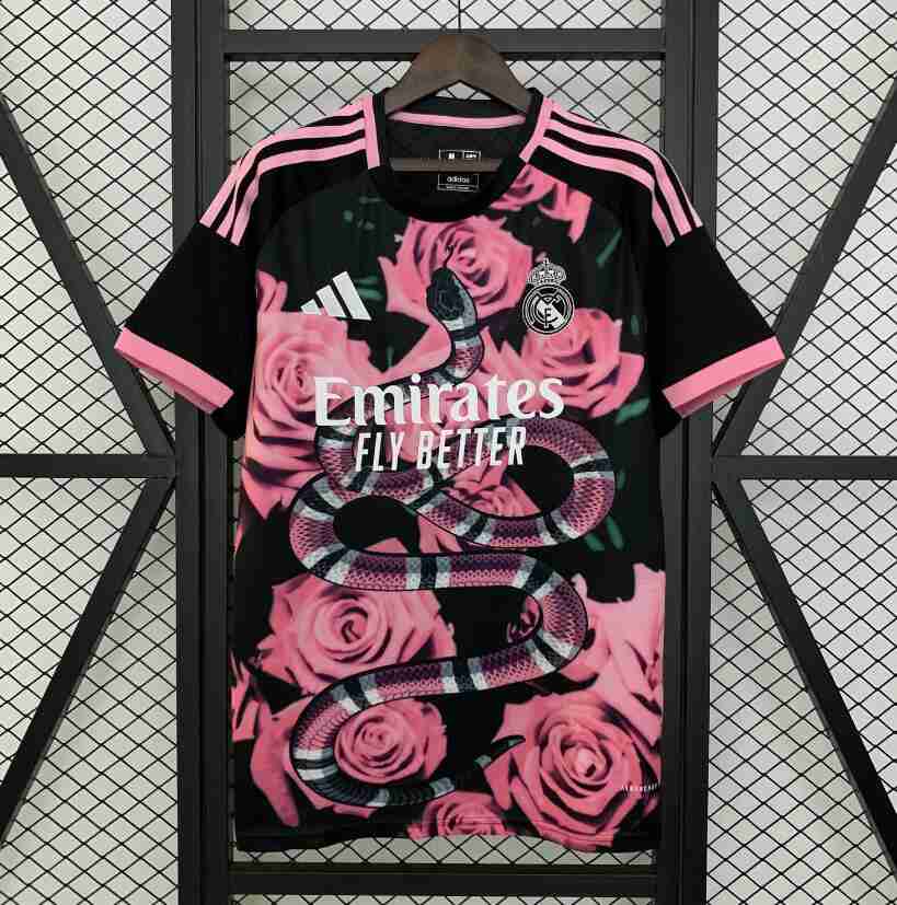 Tailandia Camiseta Especial Real Madrid 2025 26 Rosa Tailandia Camiseta Especial Real Madrid 2025 26 Rosa