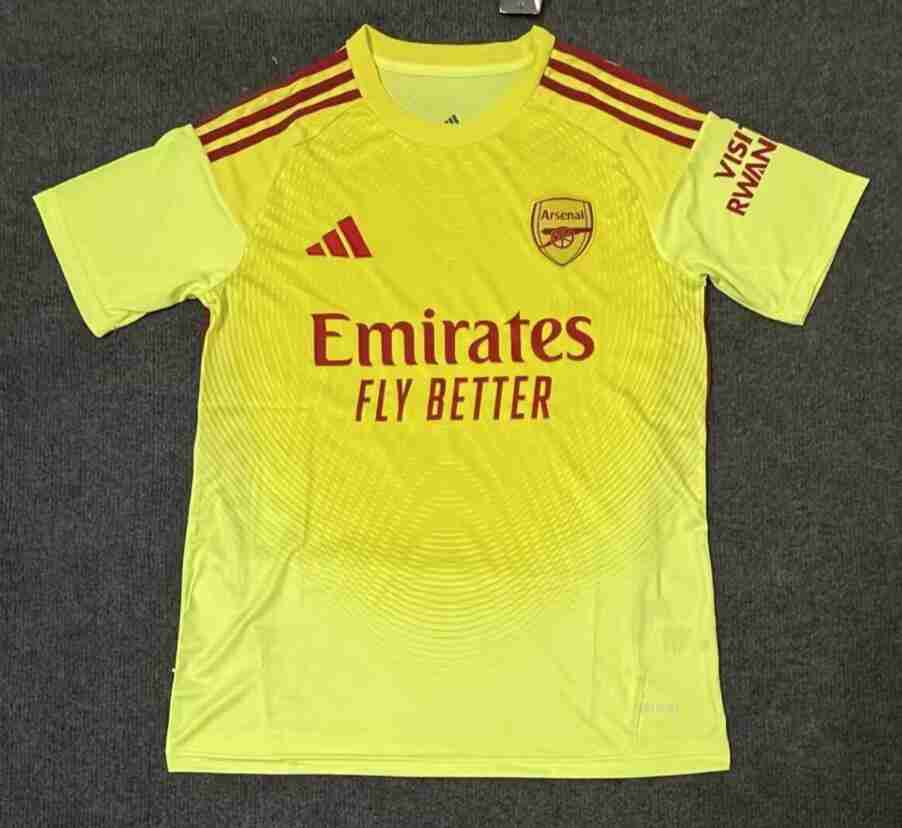 Tailandia Camiseta Portero Arsenal 2025 2026 Tailandia Camiseta Portero Arsenal 2025 2026