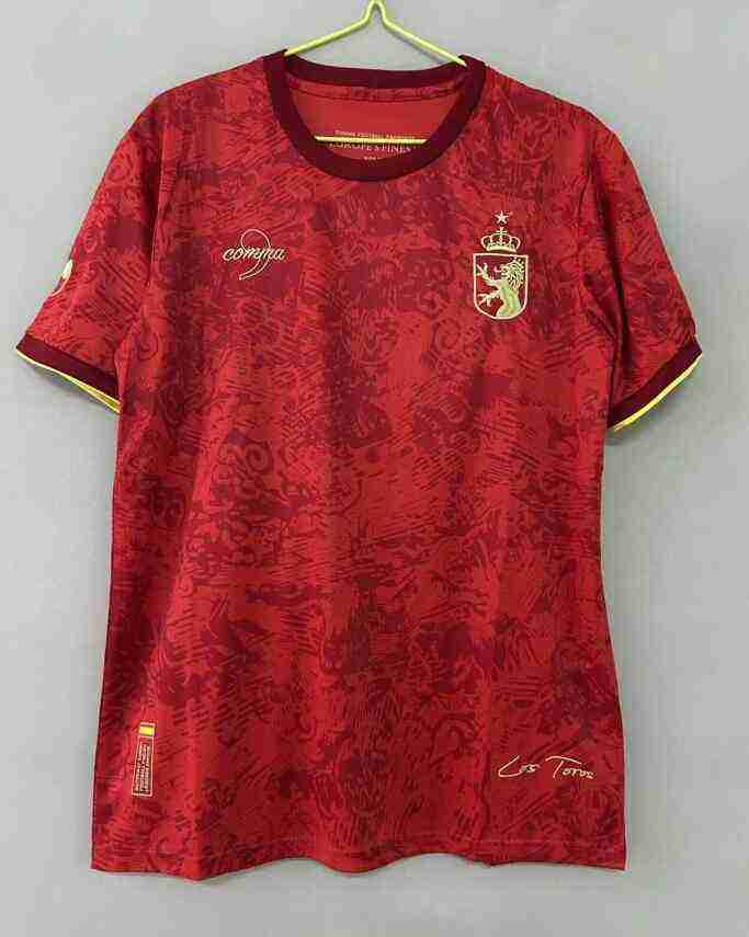 Tailandia Camiseta Pre Match España 2025 2026 Tailandia Camiseta Pre Match Espana 2025 2026
