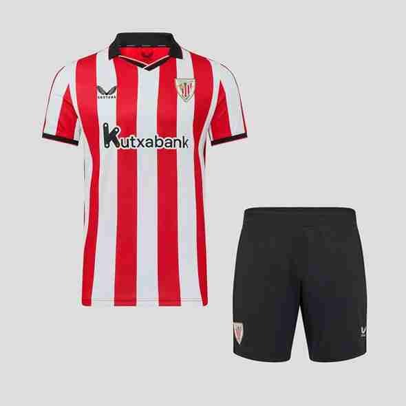 Camiseta Athletic Bilbao 1ª Niño 2025-2026 Camiseta Athletic Bilbao Conjunto Ninos Primera 2025 2026 1