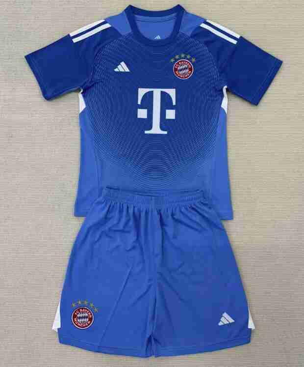 Camiseta Bayern Munich Conjunto Niños Portero 2025 2026 Camiseta Bayern Munich Conjunto Ninos Portero 2025 2026