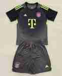 Camiseta Bayern Munich Conjunto Niños Portero 2025 2026 Negro