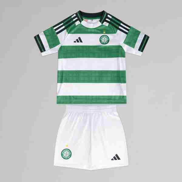 Camiseta Celtic 1ª Niño 2025-2026 Camiseta Celtic Glasgow Conjunto Ninos Primera Equipacion 2025 2026 1