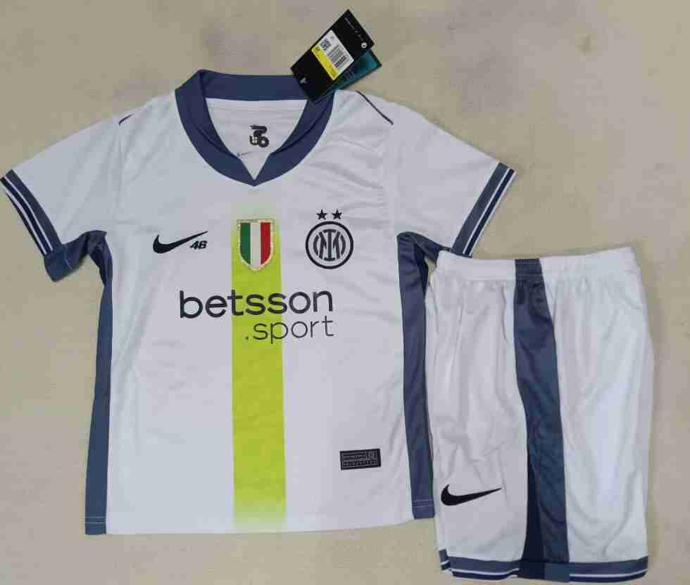 Camiseta Inter Milan Conjunto Niños Especial 2025 2026 Camiseta Inter Milan Conjunto Ninos Especial 2025 2026
