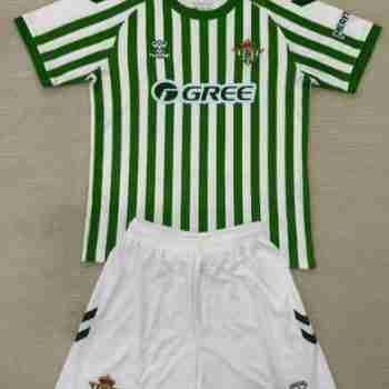 Camiseta Real Betis Final Conference League Conjunto Niños 2025 2026