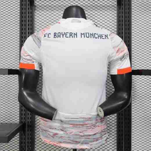 Camiseta Segunda Bayern Munich 2025 2026 Bianco – Versión Jugador_1