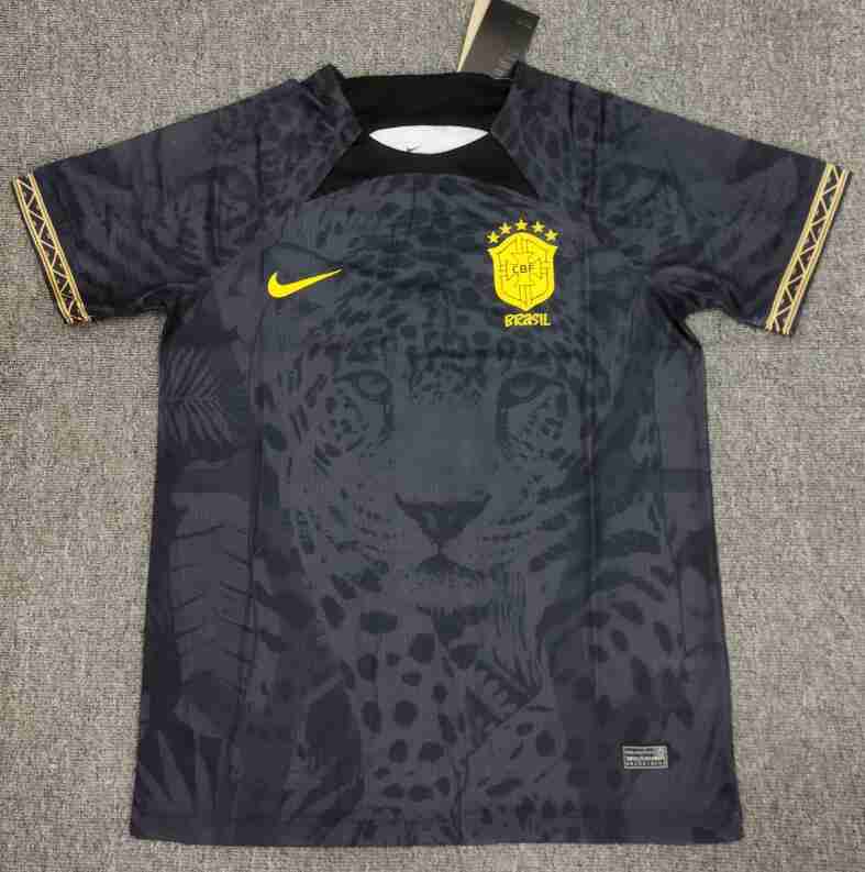 Tailandia Camiseta Especial Brasil 2025 2026 Negro Tailandia Camiseta Especial Brasil 2025 2026 Negro