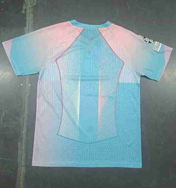 Tailandia Camiseta Especial FC Barcelona 2025 2026 Azul Rosa_1