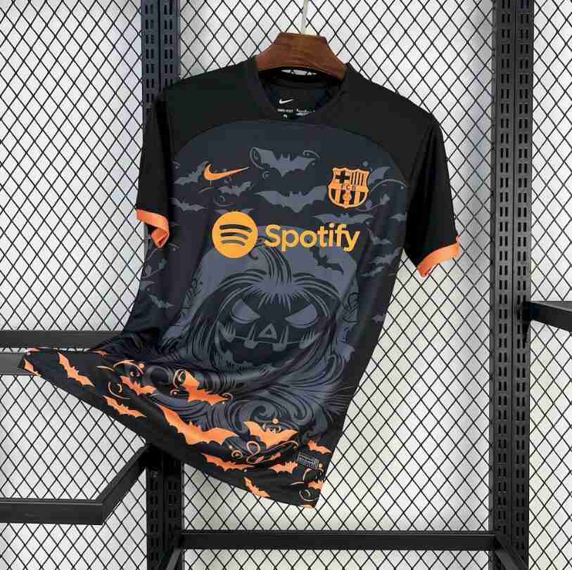 Tailandia Camiseta Especial FC Barcelona Halloween 2025 2026 Tailandia Camiseta Especial FC Barcelona Halloween 2025 2026