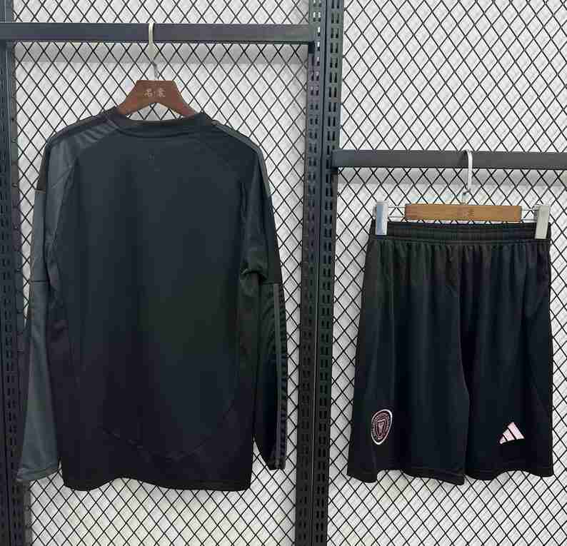 Tailandia Manga Larga Camiseta Conjunto Segunda Inter Miami 2025 2026_1