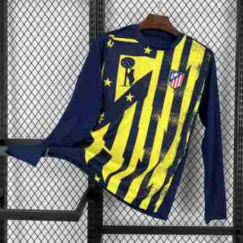 Tailandia Manga Larga Camiseta Pre Match Atlético De Madrid 2025 2026