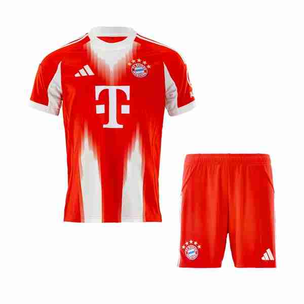 Camiseta Bayern Munich 1ª Niño 2025-2026 Camiseta Bayern Munich Conjunto Ninos Primera 2025 2026