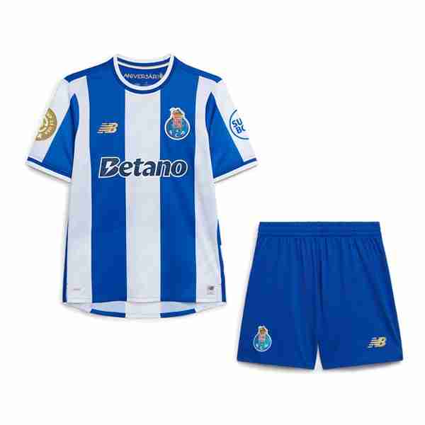Camiseta Oporto 1ª Niño 2025-2026 Camiseta FC Porto Conjunto Ninos Primera 2025 2026