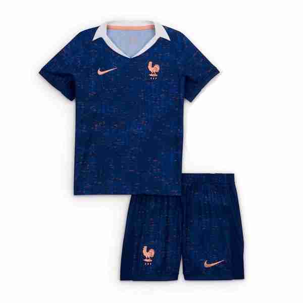 Camiseta Francia 1ª Niño 2025 Camiseta Francia Conjunto Ninos Primera 2025 2026