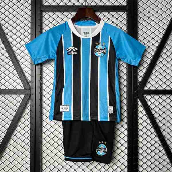 Camiseta Gremio 1ª Niño 2025-2026 Camiseta Gremio FBPA Conjunto Ninos Primera 2025 2026