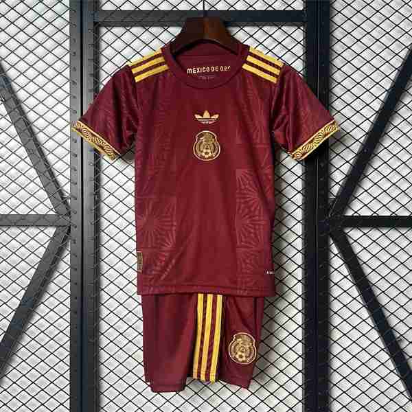 Camiseta Mexico Special Edition Niño 2025 Rojo Camiseta Mexico Conjunto Ninos Especial 2025 2026 Rojo