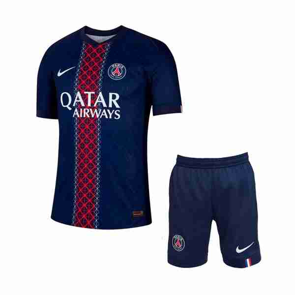Camiseta PSG 1ª Niño 2025-2026 Camiseta Paris Saint Germain Conjunto Ninos Primera 2025 2026