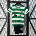Camiseta Sporting De Lisboa Conjunto Niños Primera 2025 2026